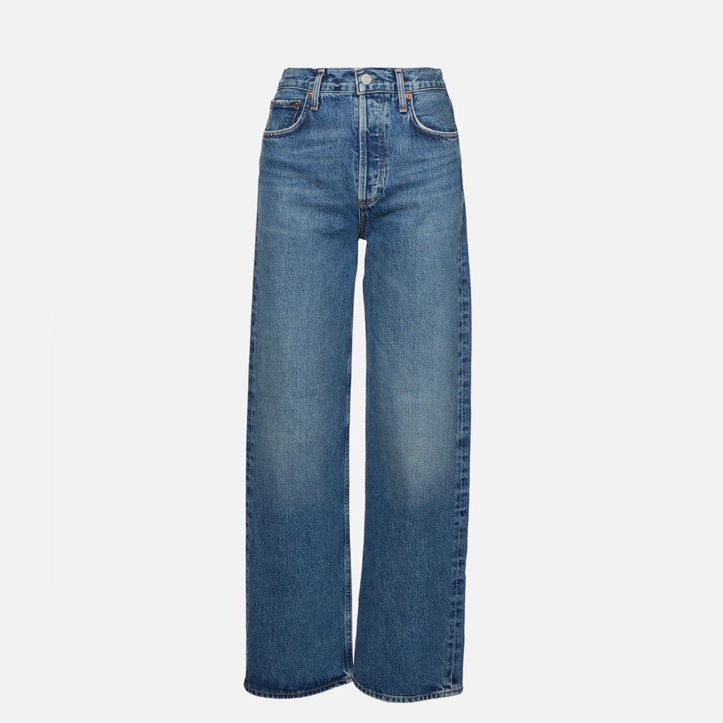 Agolde Ren High Rise Wide Leg Jean In Chapter